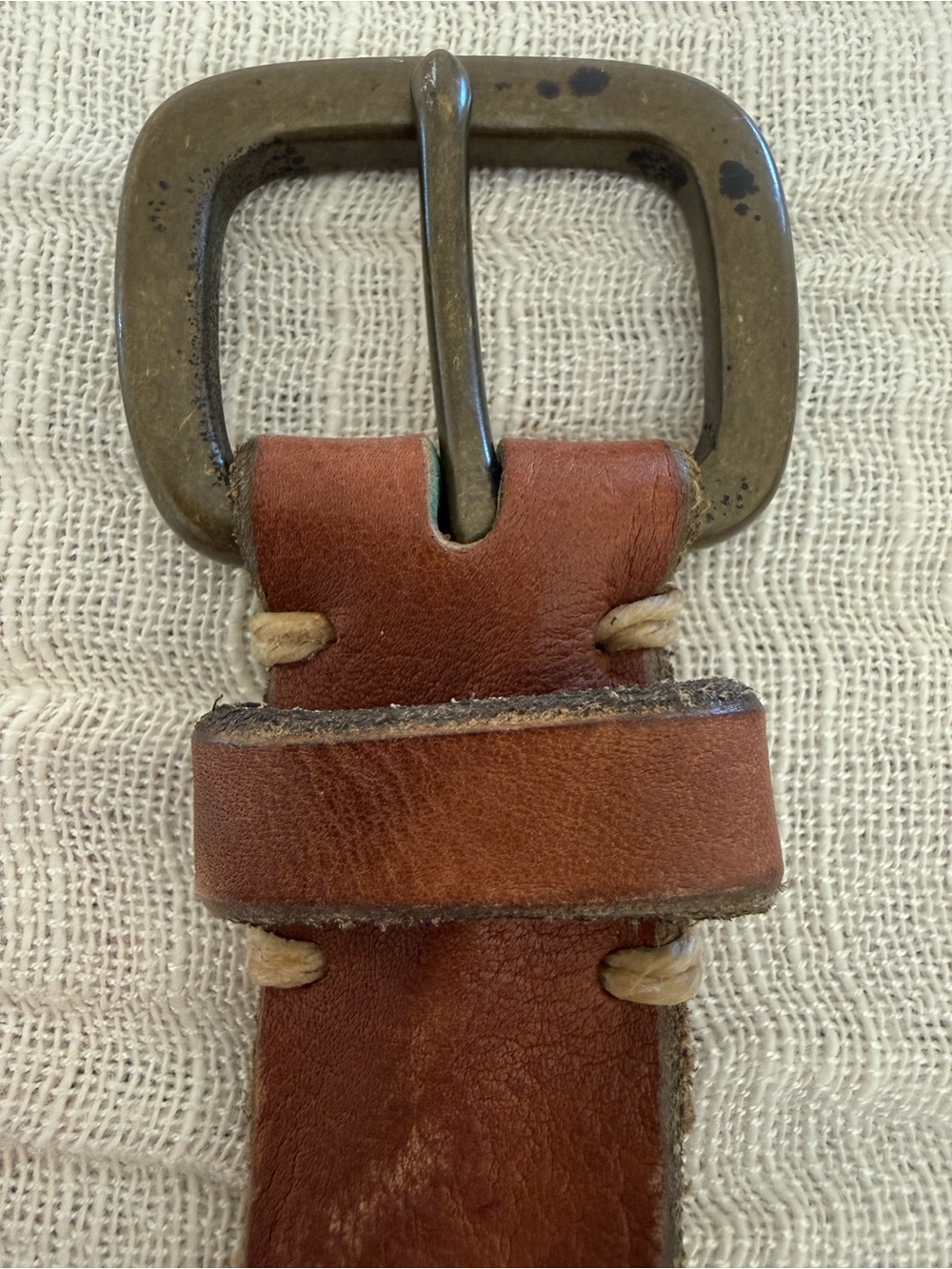 🤎 Rustic J.Crew Genuine Italian 
Leather Belt - Size S 🕰️ - Picture 3 of 16